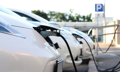 Charging stations on business worksites