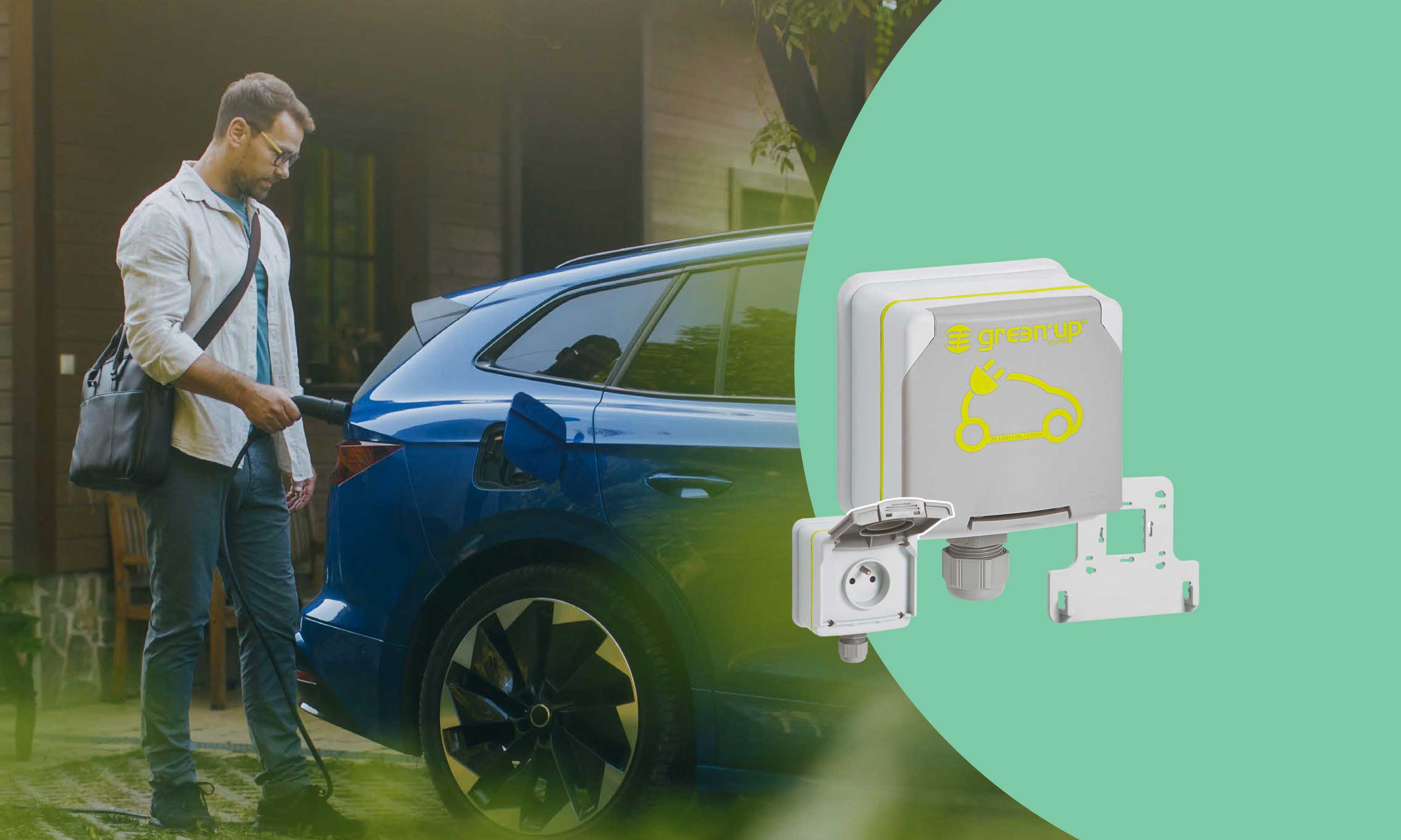 Borne de recharge véhicule électrique
