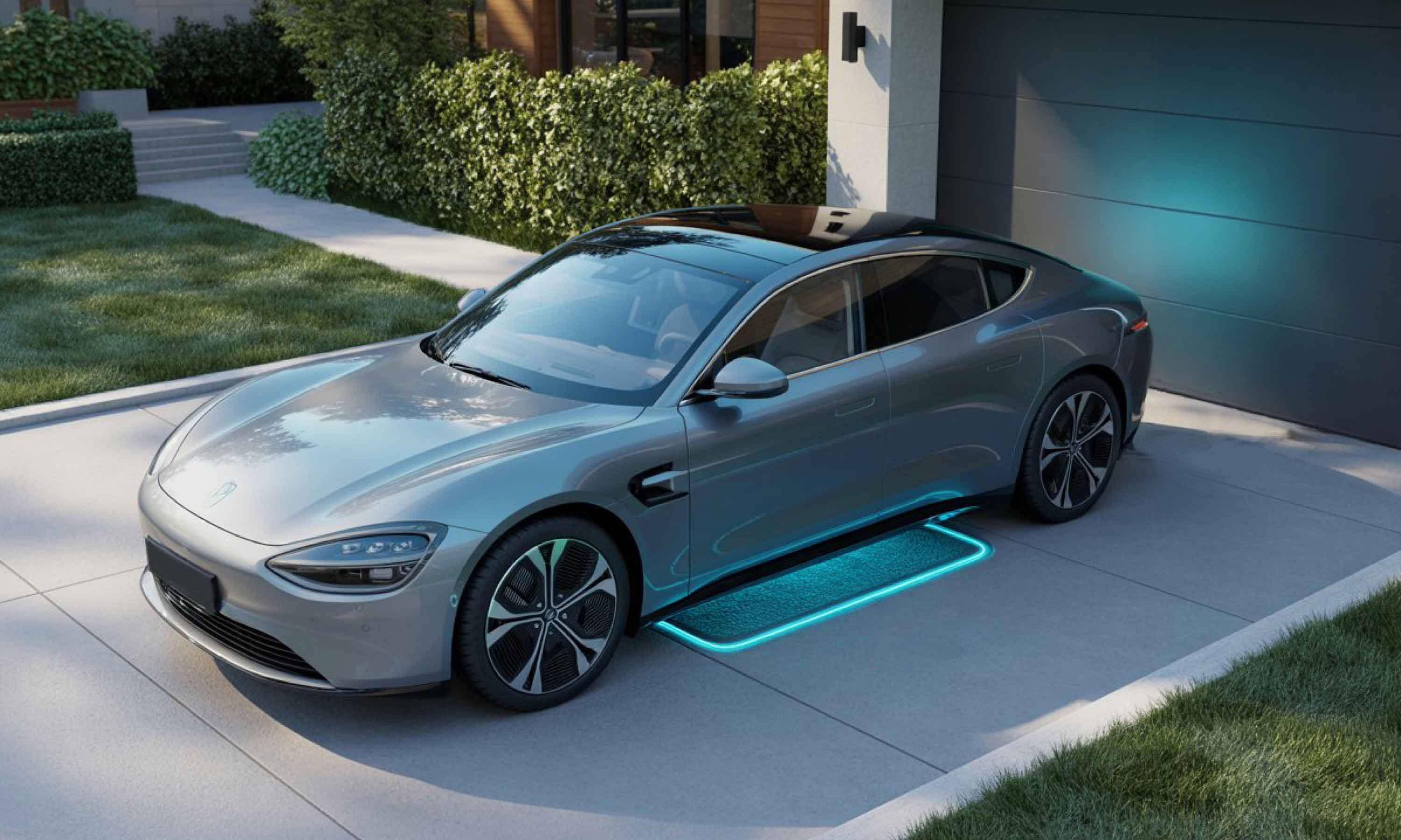 recharge induction voiture électrique