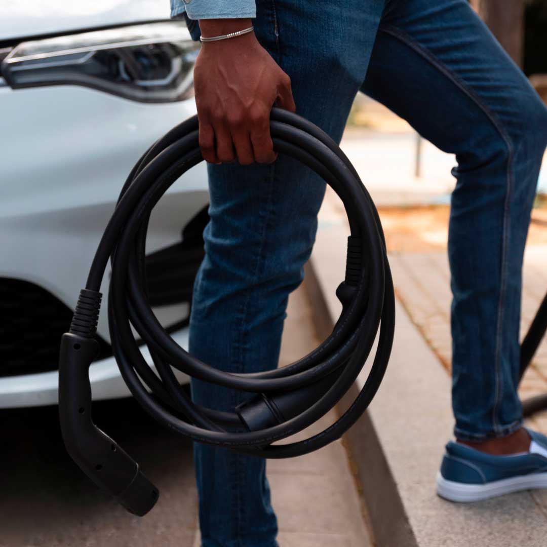 câble mode 3 voiture électrique
