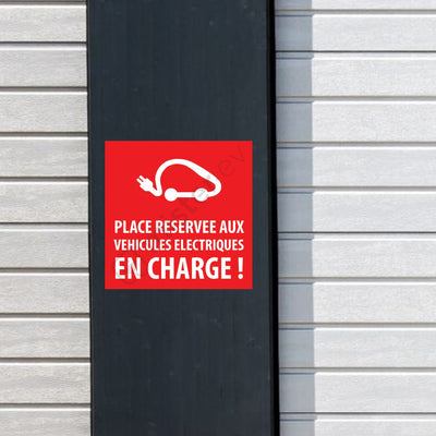 autocollant voiture électrique