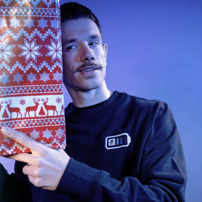 Sweat brodé - Batterie