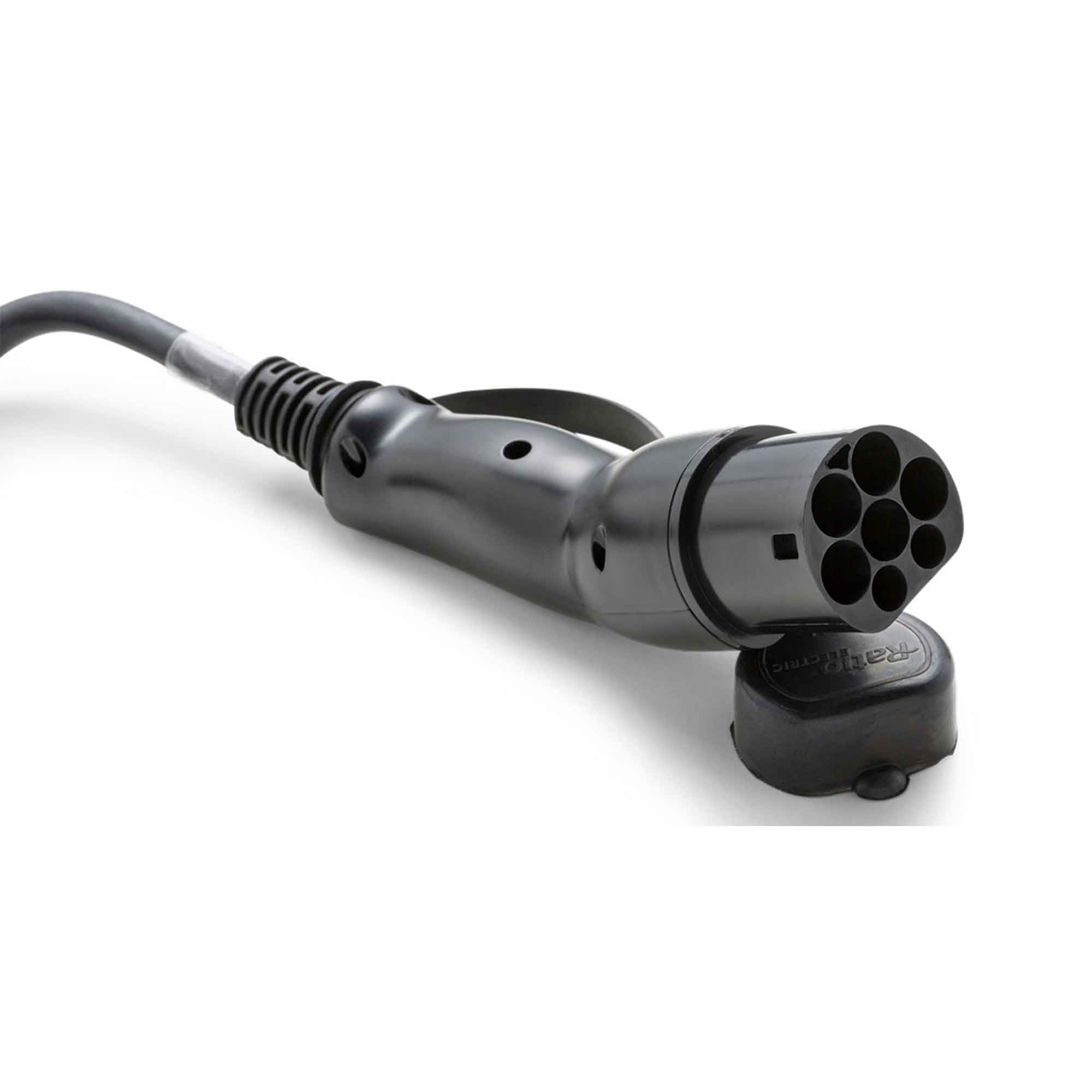 Câble de recharge Type 2 / Type 2 fabriqué en France - 2,3 à 22kW