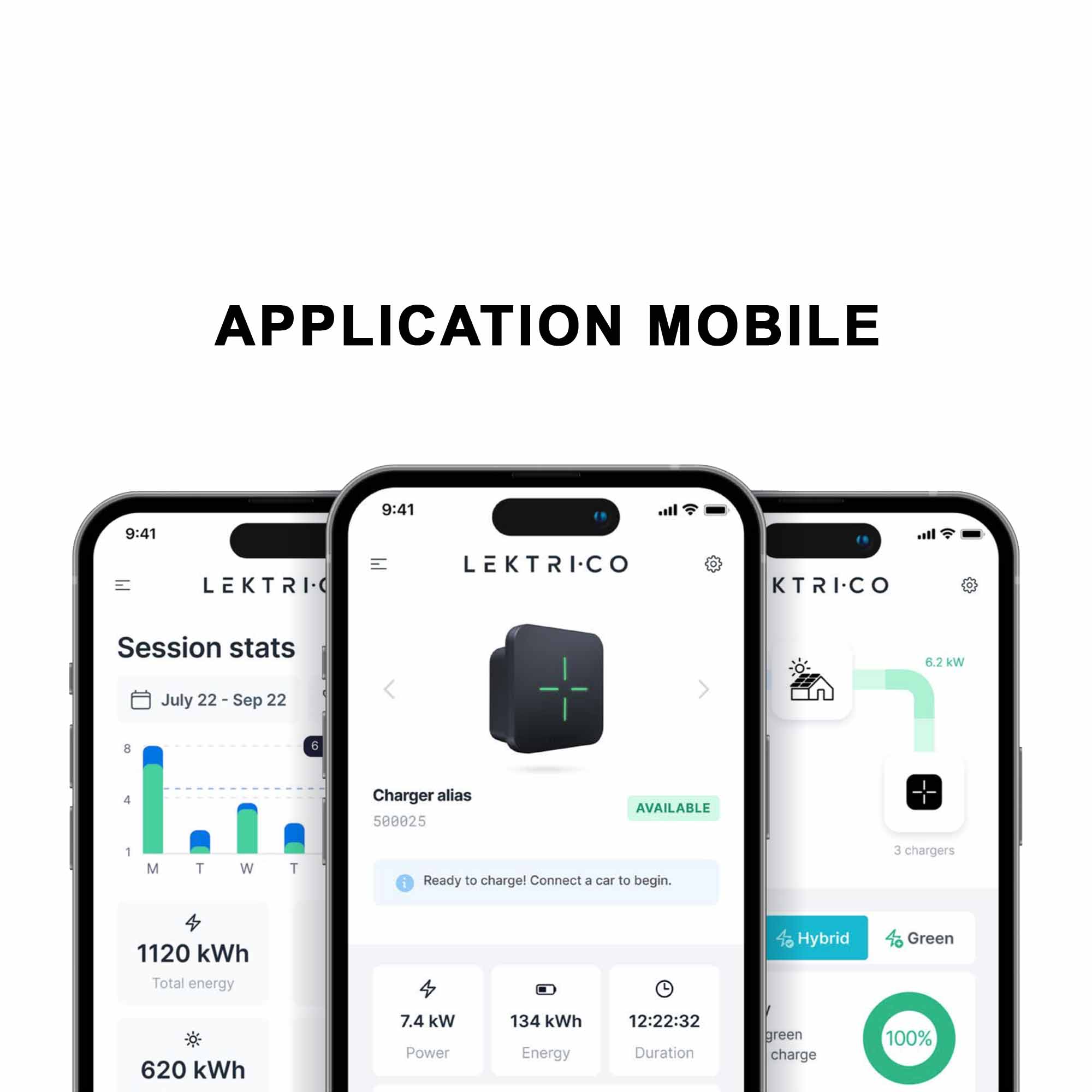 application mobile lektrico tri