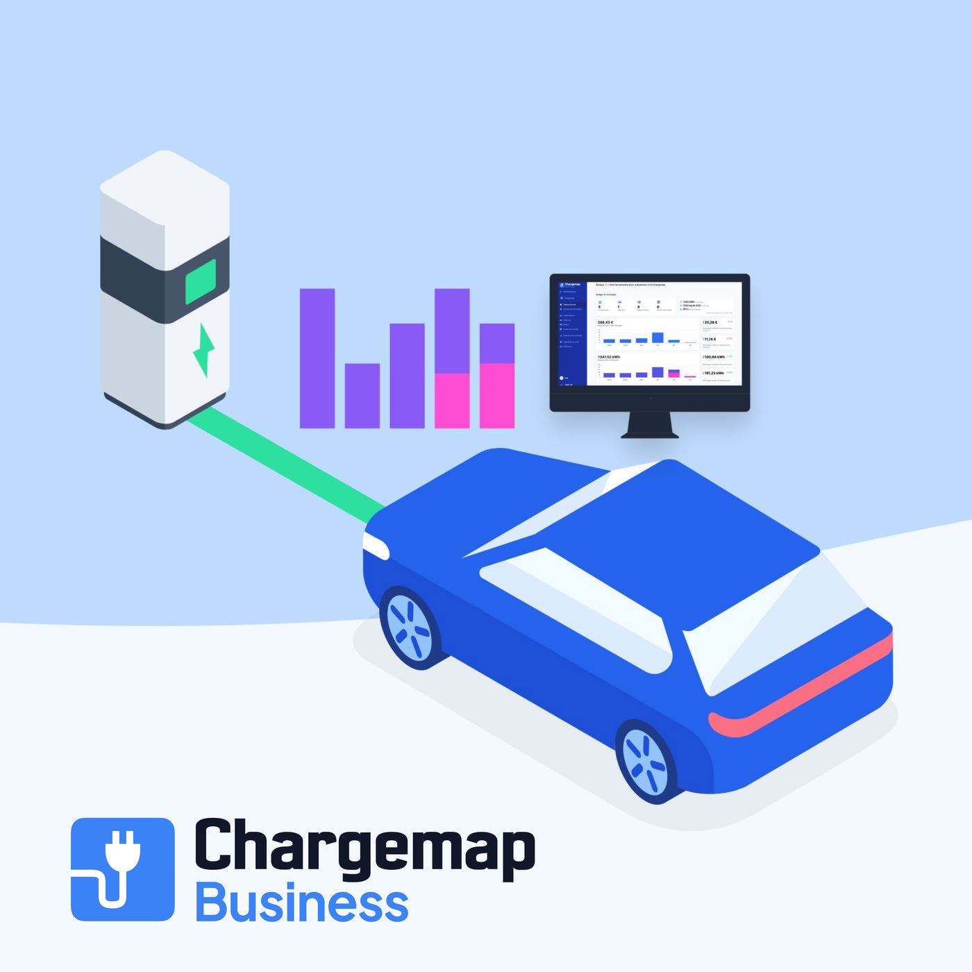 4G modem for supervised Chargemap Business charging stations