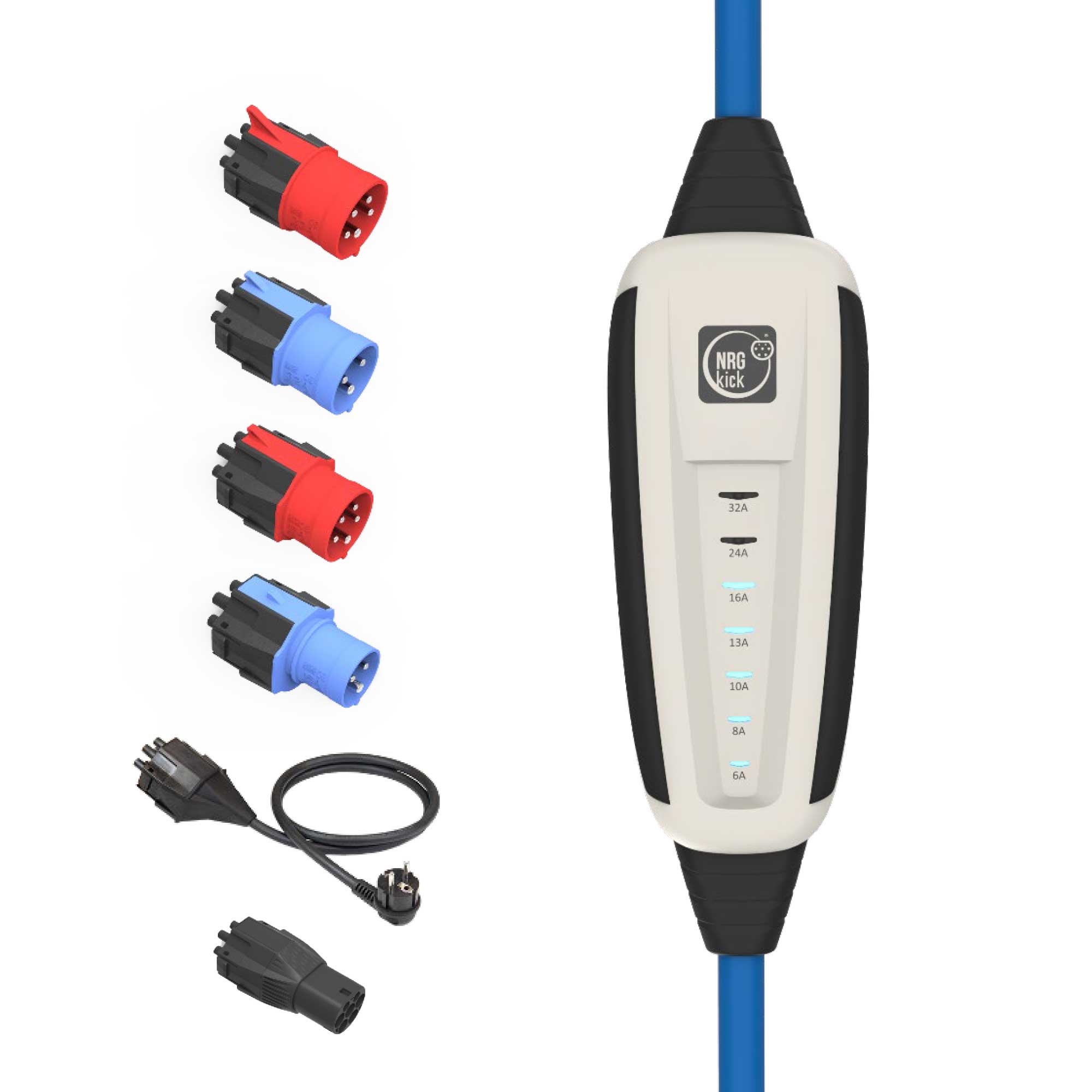 NRGkick chargeur avec adaptateurs au choix