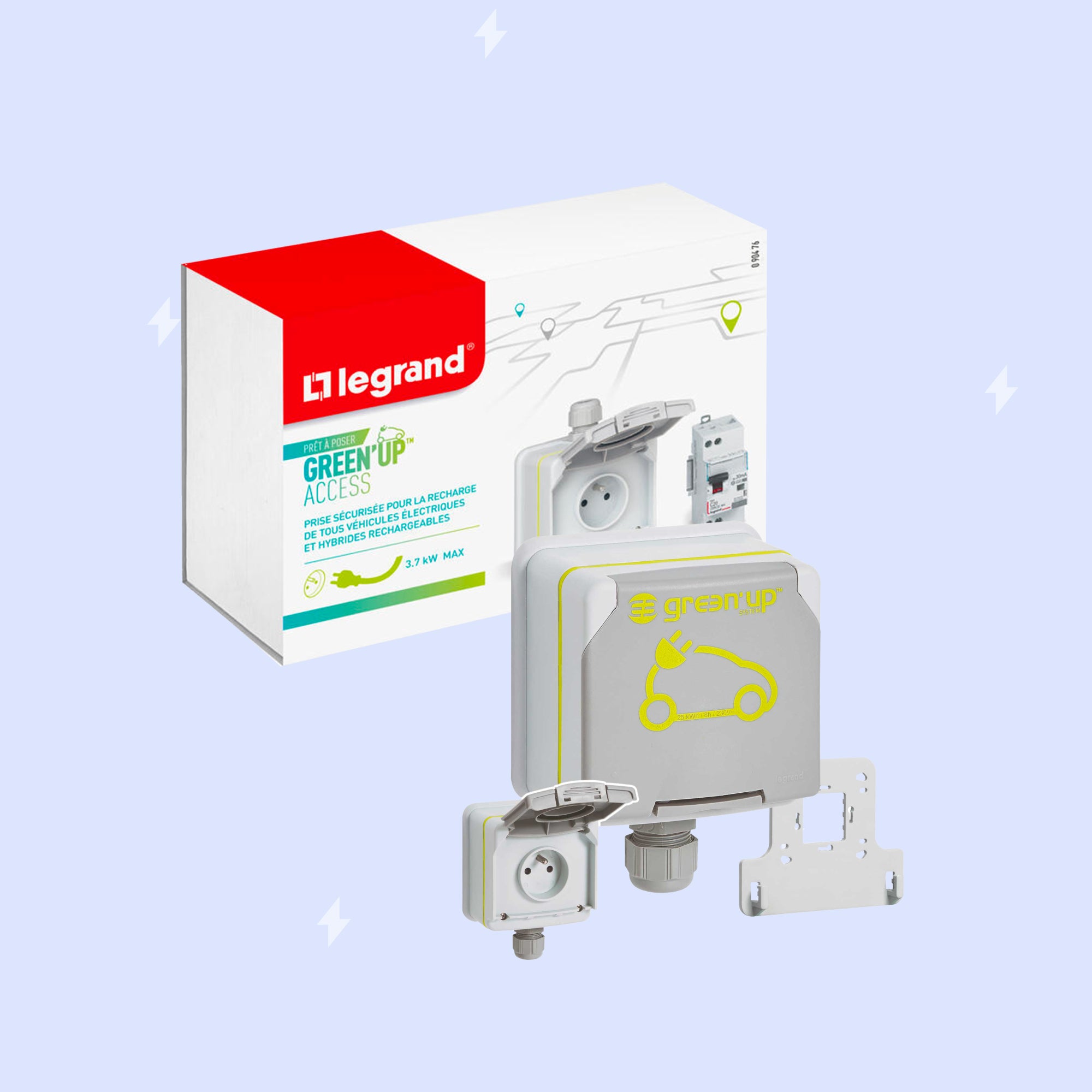 Pack recharge 3,7kW Green&