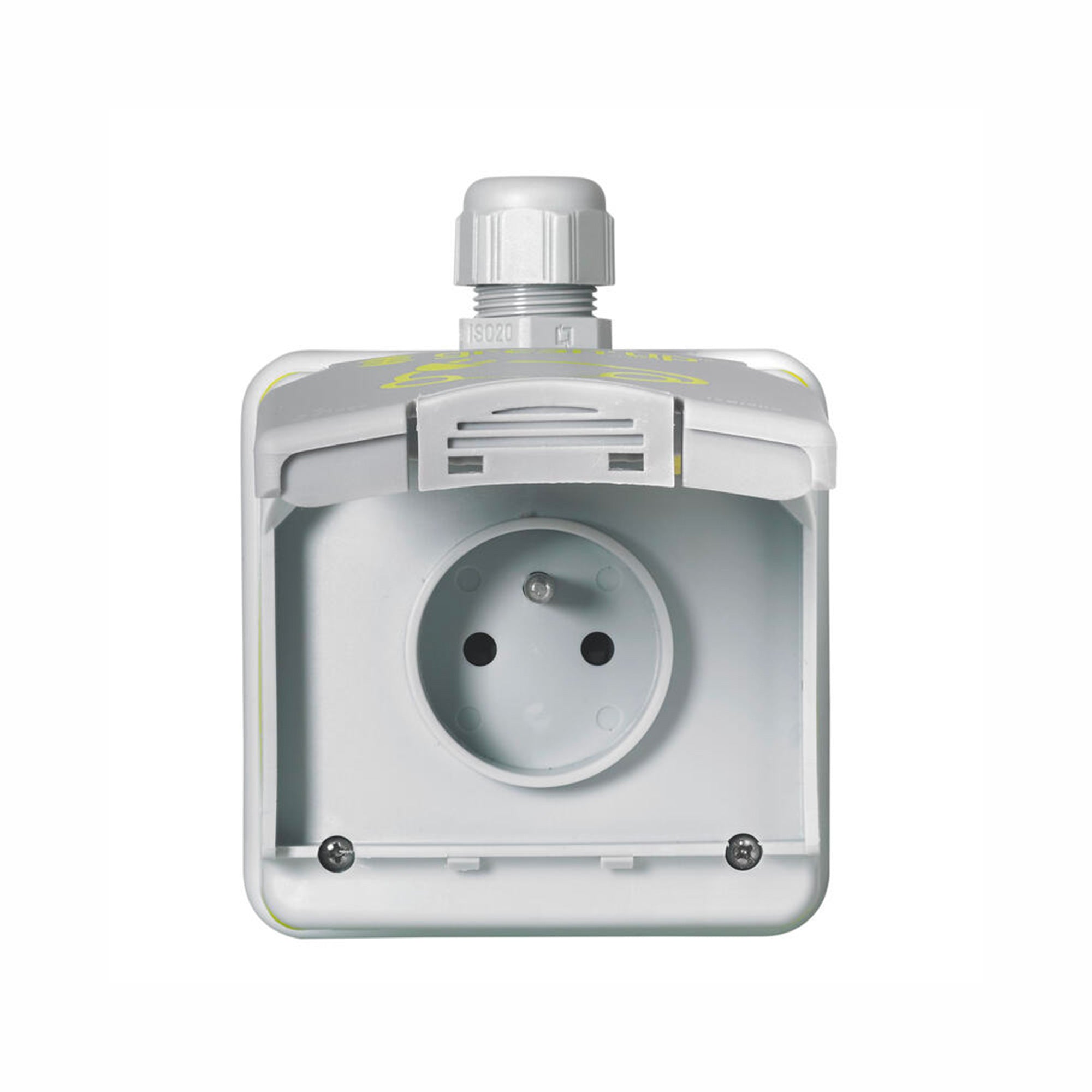 prise recharge legrand green up ouverte