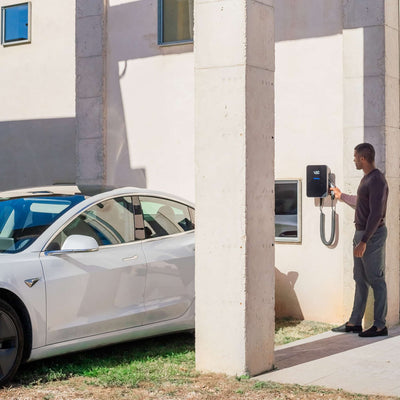 Borne de recharge Trydan V2C  Type 2S - 1,5kW à 22kW - câble 5m