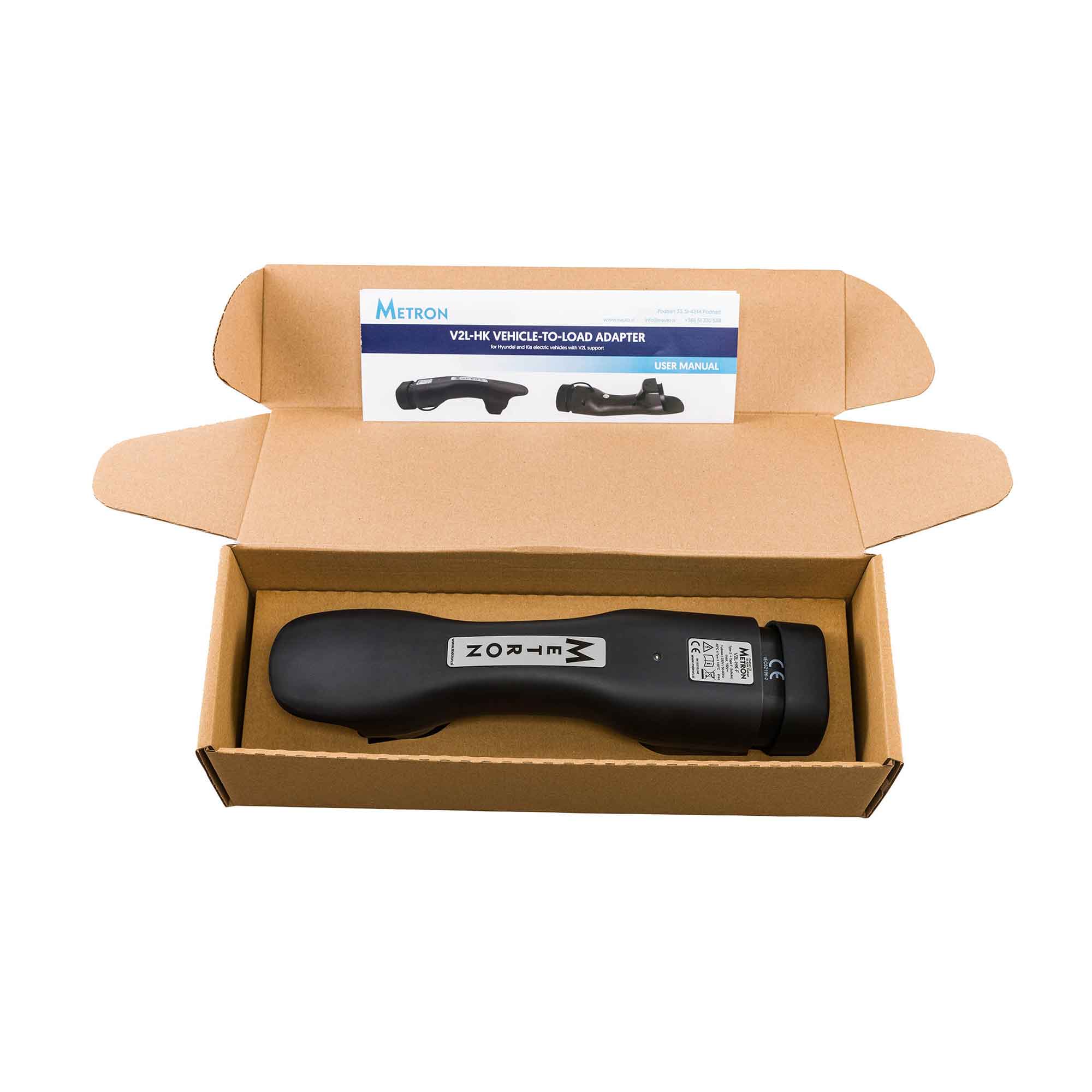 V2L adapter for Renault and Alpine - Type 2 to Type F - 16A 230V