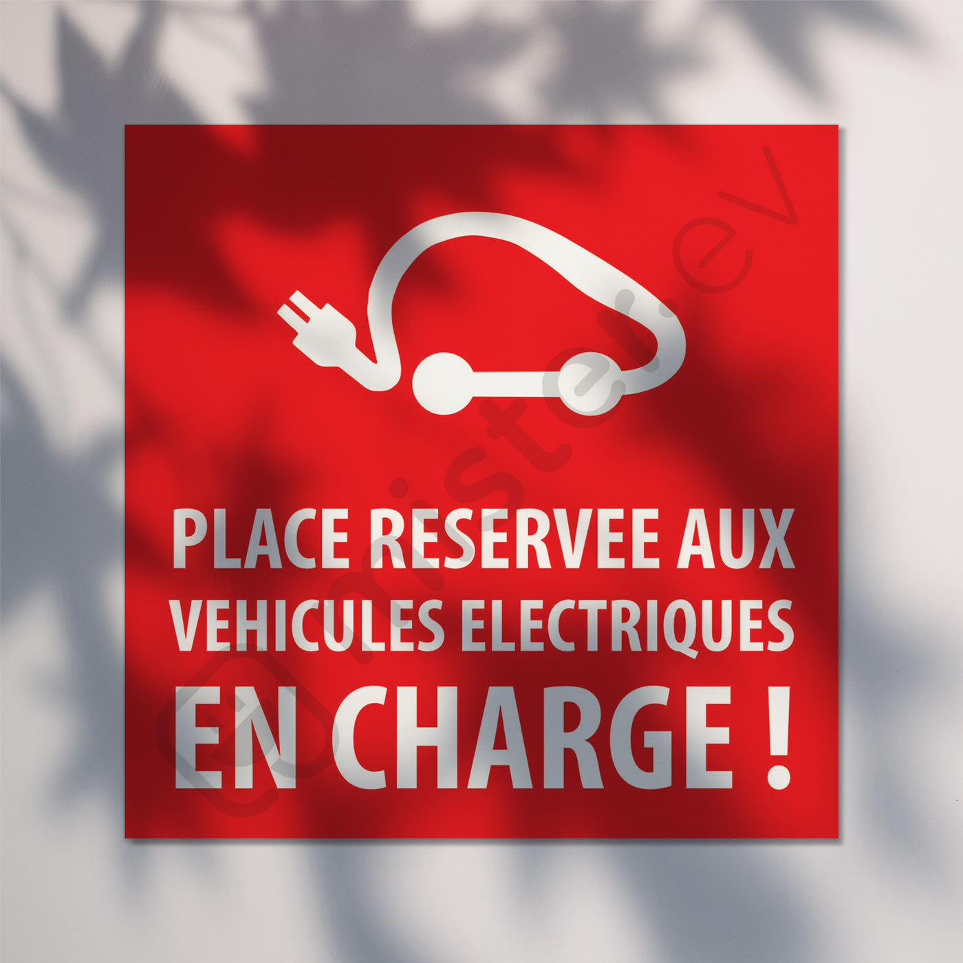 Sticker - Réservé aux VE en charge - Pack of 10