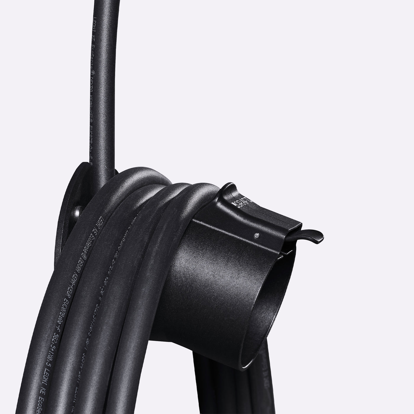 Support mural pour cable de charge vehicule elec