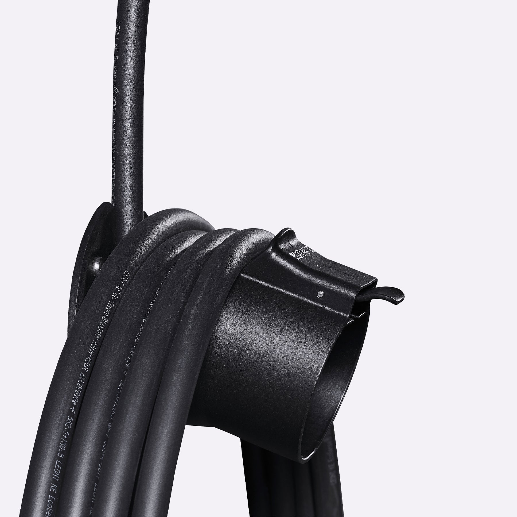Diebstahlsichere Kabel-Wandhalterung für Typ-2-Stecker – Mister EV