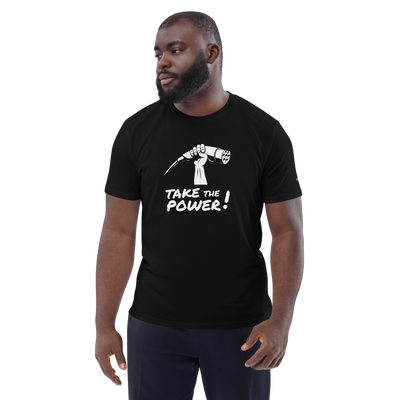 T-shirt unisexe - Take the power - noir