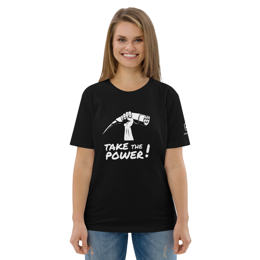 T-shirt unisexe - Take the power - noir