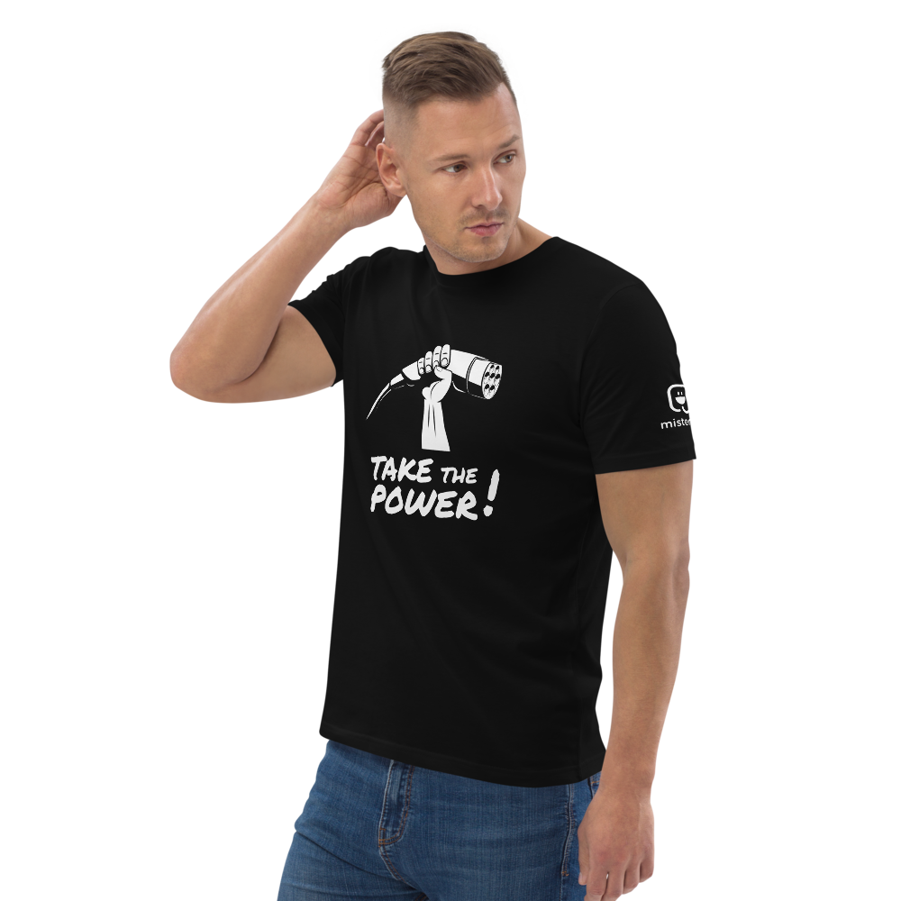T-shirt unisexe - Take the power - noir