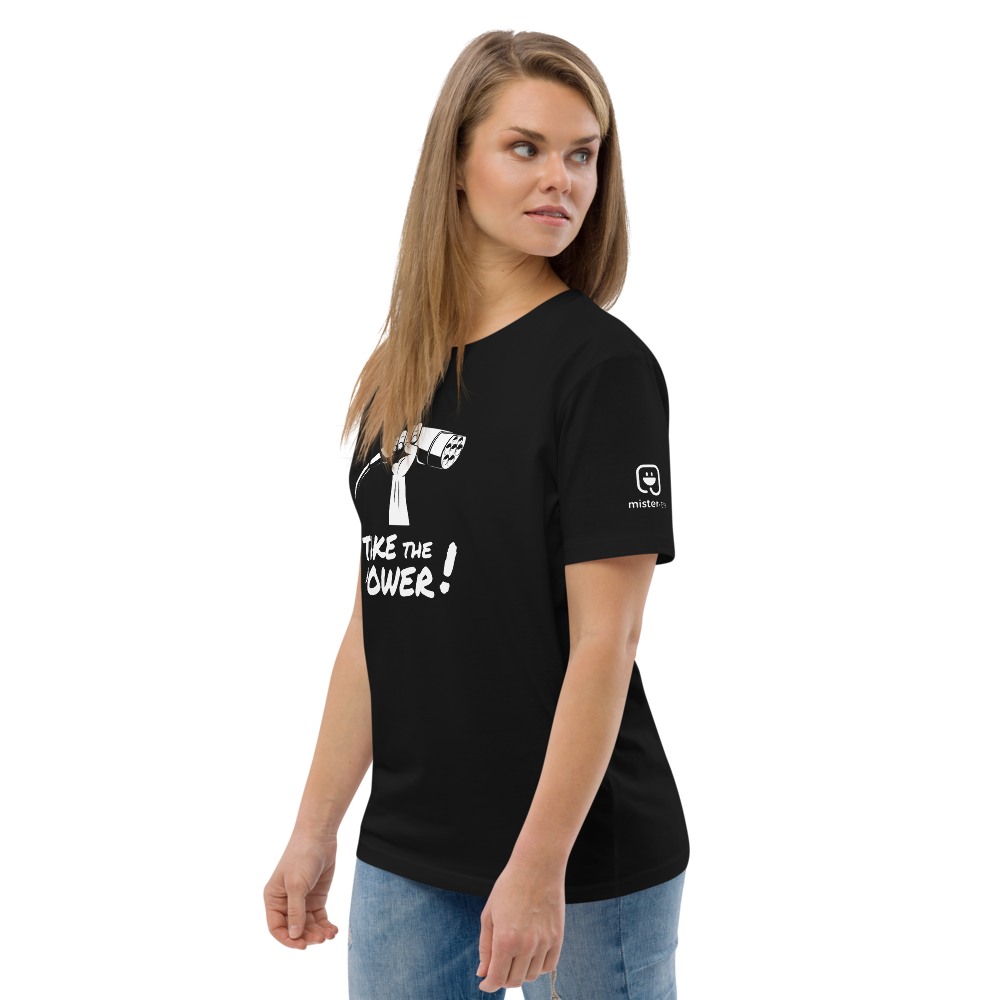 T-shirt unisexe - Take the power - noir