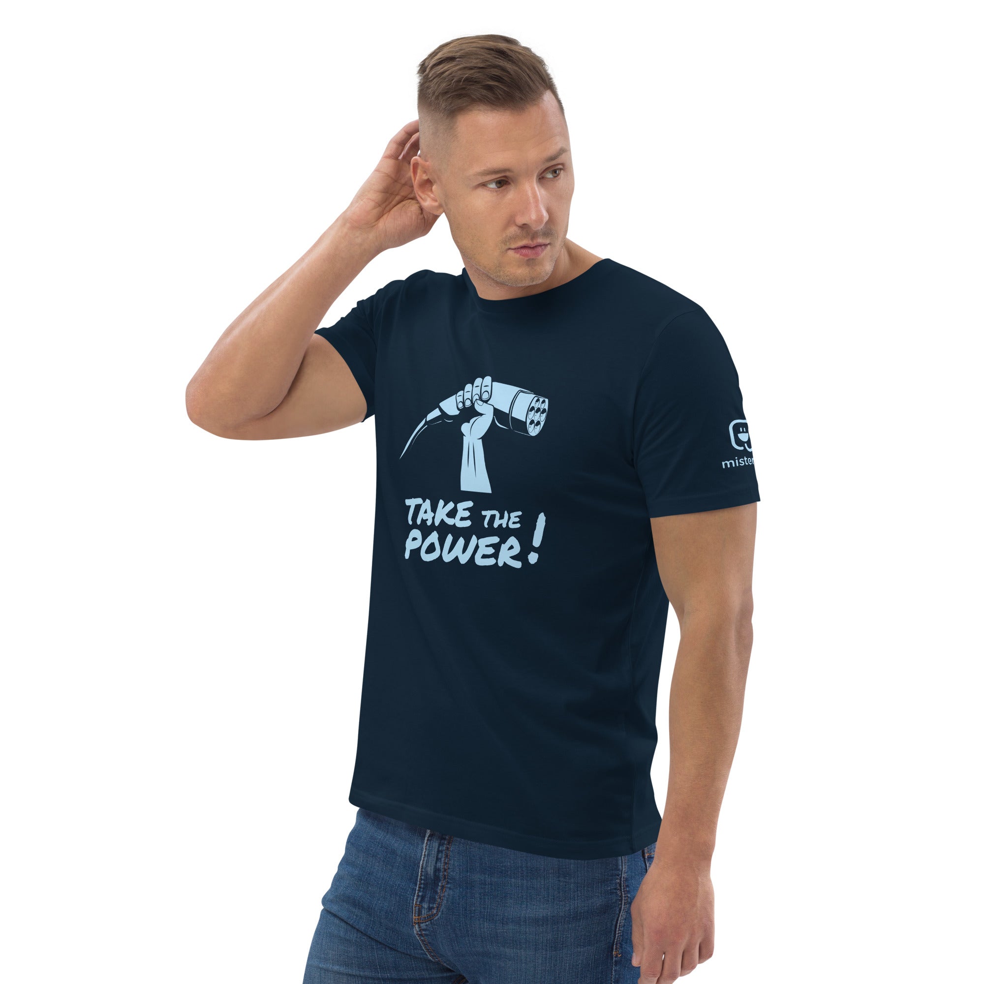 t-shirt homme voiture electrique