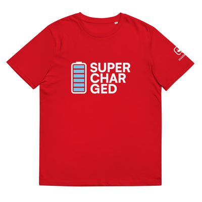 t-shirt supercharged rouge