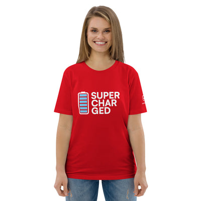 t-shirt supercharged for woman