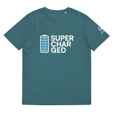 supercharged t-shirt turquoise