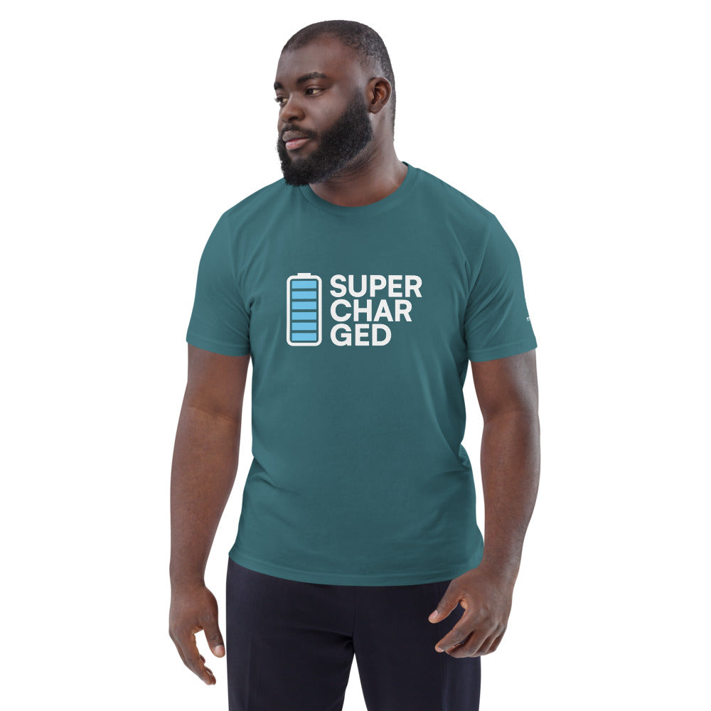 supercharged t-shirt turquoise