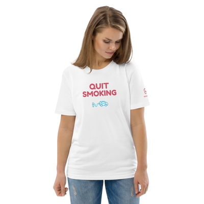 T-shirt unisexe - Quit Smoking - Blanc