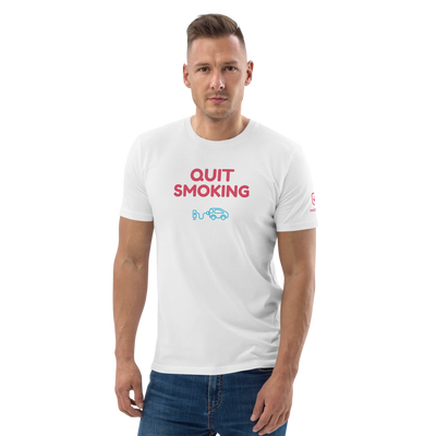 T-shirt unisexe - Quit Smoking - Blanc