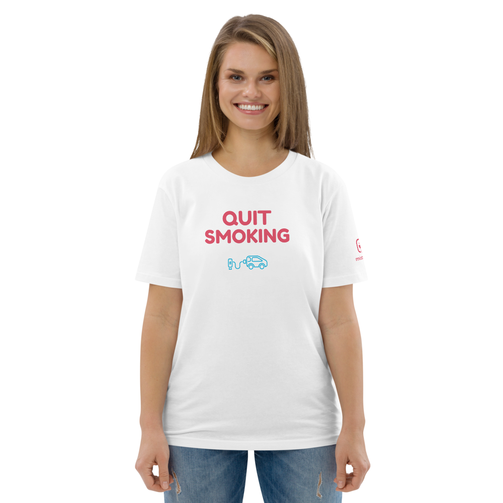 T-shirt unisexe - Quit Smoking - Blanc