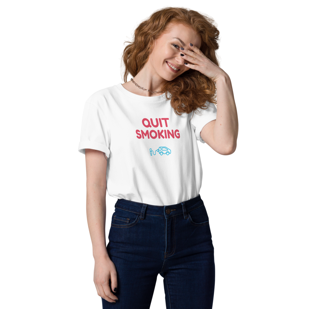 T-shirt unisexe - Quit Smoking - Blanc