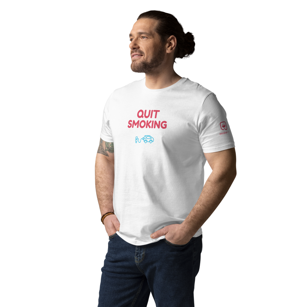 T-shirt unisexe - Quit Smoking - Blanc