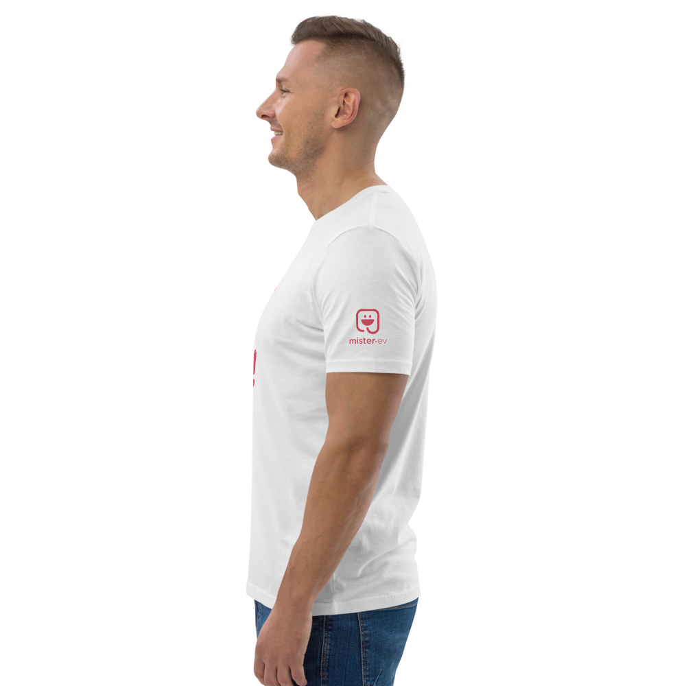 Nimm das Power-T-Shirt in Weiß - Unisex