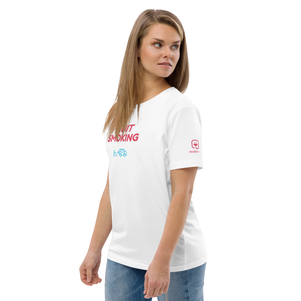 T-shirt unisexe - Quit Smoking - Blanc