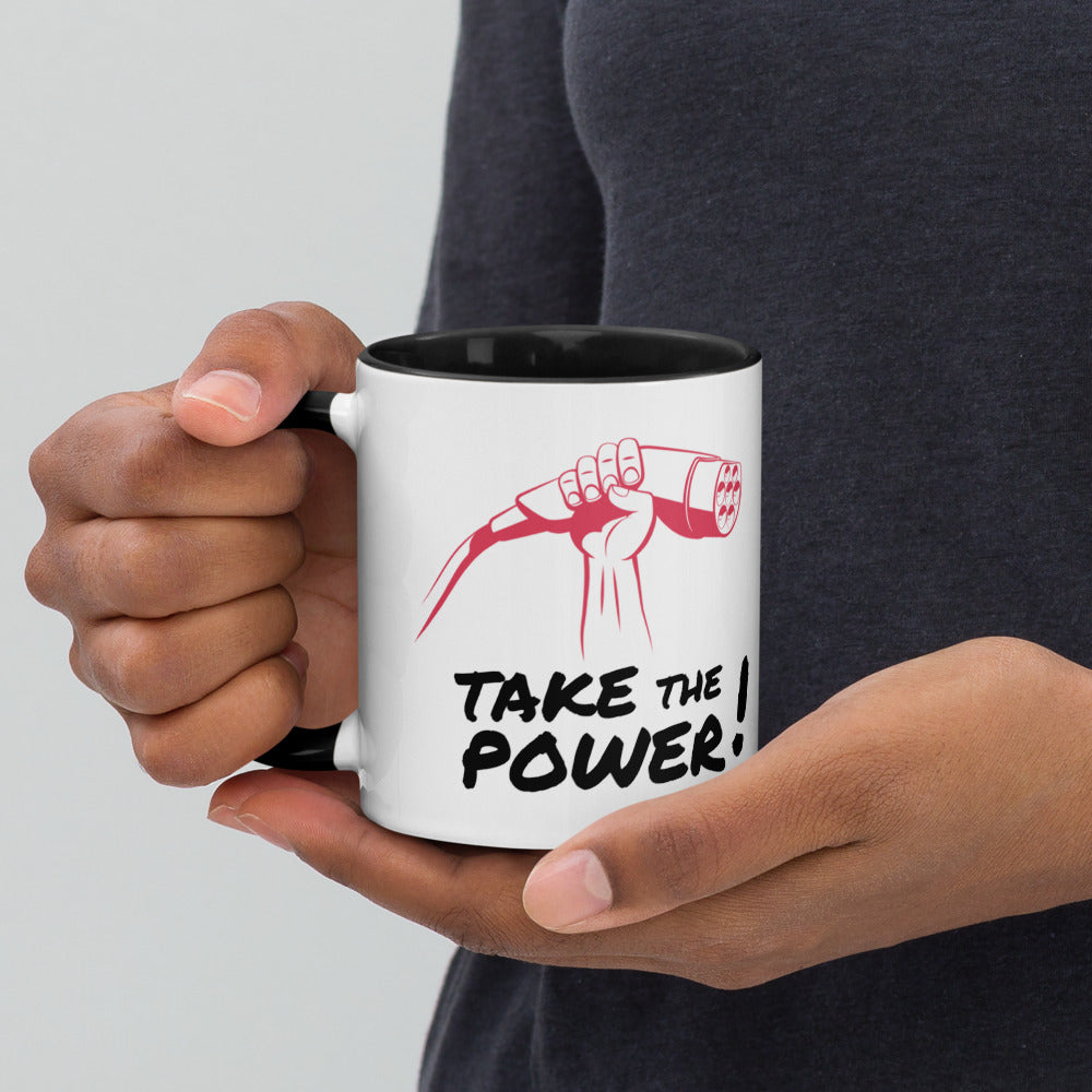 Tasse - Take the power - Noir / Fushia