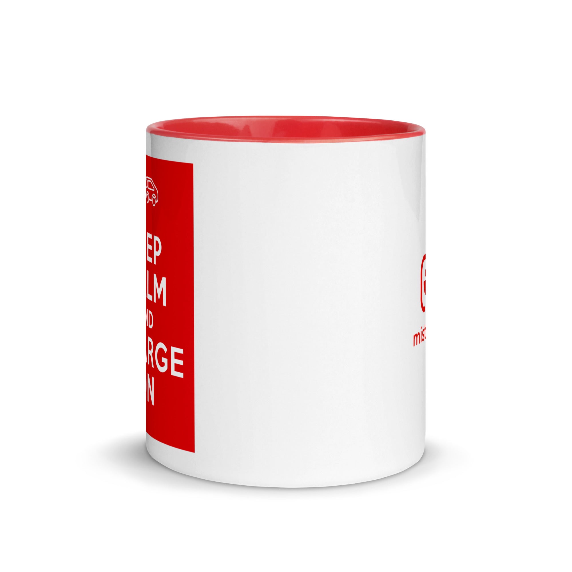 Tasse Keep Calm - Rouge / Blanc