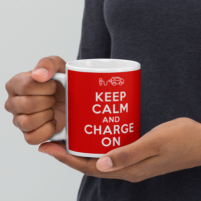 Tasse Keep Calm - Fond rouge